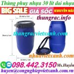 Phuy nhựa 30 lít có đai nhựa giá rẻ call 0984423150 - Huyền