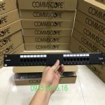 Chuyên Phân Phối Patch Panel AMP/Commscope 24port ,48port Cat5, Cat6 Hàng chính hãng