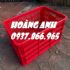 Sóng nhựa 3T3, sọt nhựa đựng hàng, thùng nhựa hở, sóng nhựa rỗng