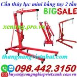 Cẩu mốc động cơ bằng tay 2 tấn