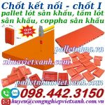 Chốt nhựa kết nối coppha nhựa, tấm lót sân khấu, pallet lót sàn sân khấu