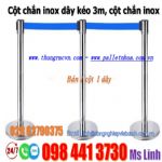 Hàng rào chắn inox dây kéo 3M 5M