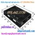 Pallet nhựa 1200x800x120mm đen giá siêu rẻ call 0984423150 Huyền