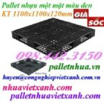 Pallet nhựa đen 1100x1100x120mm hàng mới 100% thanh lý giá rẻ call 0984423150 Huyền