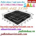 Pallet nhựa đen 1100x1100x150mm hàng mới 100% giá rẻ call 0984423150 Huyền