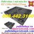 Pallet nhựa 1200x1000x125mm màu đen hàng mới