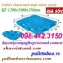 Pallet nhựa 1200x1000x150mm màu xanh giá siêu rẻ call 0984423150 - Huyền