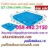 Pallet nhựa 1200x1000x150mm xanh – đan thanh