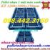 Pallet nhựa 1200x1000x150mm màu xanh - đan thanh - mới 100%