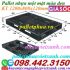 Pallet nhựa 1200x800x120mm màu đen hàng mới