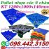 Pallet nhựa cốc 9 chân 1200x1000x140mm mặt lưới