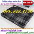 Pallet nhựa đen 1200x1000x120mm thanh lý giá rẻ call 0984423150 Huyền