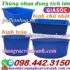 Thùng nhựa dung tích lớn từ 100 lít đến 4000 lít