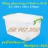 Thùng nhựa trong 60 lít có bánh xe giá cực sốc call 0984423150 – Huyền