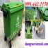 Giảm giá cực sốc thùng rác 660 lít nhựa HDPE call 01208652740 – Huyền