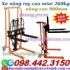 Xe nâng tay cao mini 260kg nâng cao 900mm