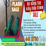 Xe nâng tay siêu thấp 51mm-2000kg
