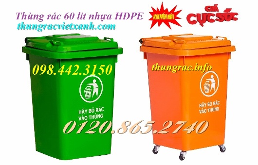 Bán thùng rác 60L, thùng rác nhựa 60L, thùng đựng rác 60L giá siêu rẻ call 01208652740 – Huyền