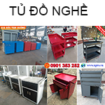 Tủ đựng dụng cụ cơ khí 10 ngăn chia khay