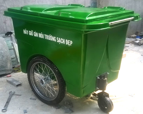 Thùng nhựa tròn 250 lít