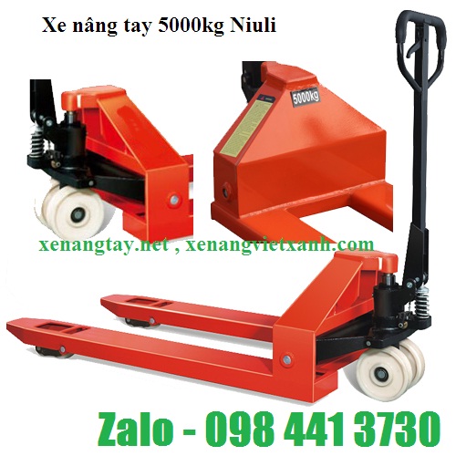 Xe nâng tay 5000kg khuyến mãi Lh 098 441 3730 Ms Linh
